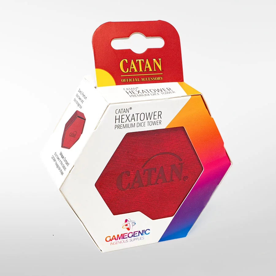 Gamegenic Catan Hexatower Premium Game Accessory - Red