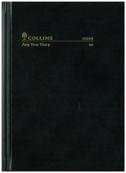 Collins Any Year Diary A5 56 DTP