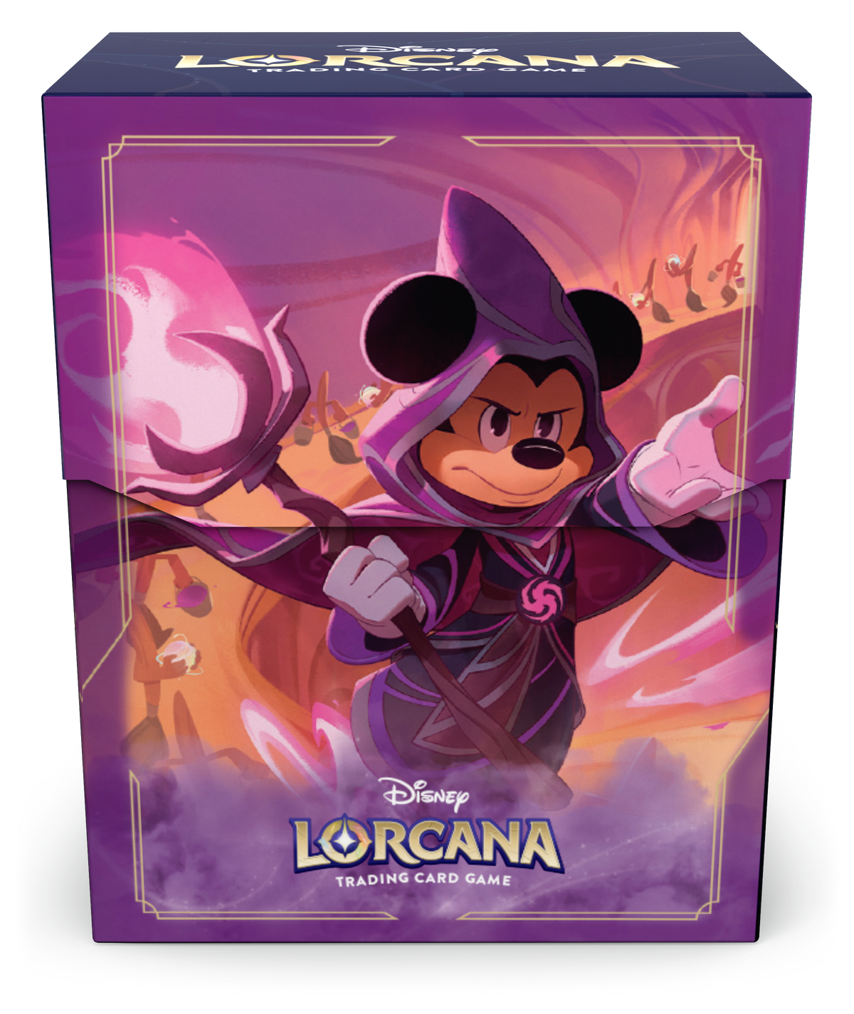 Disney Lorcana TCG: Deck Box - Mickey Mouse, Wayward Sorcerer