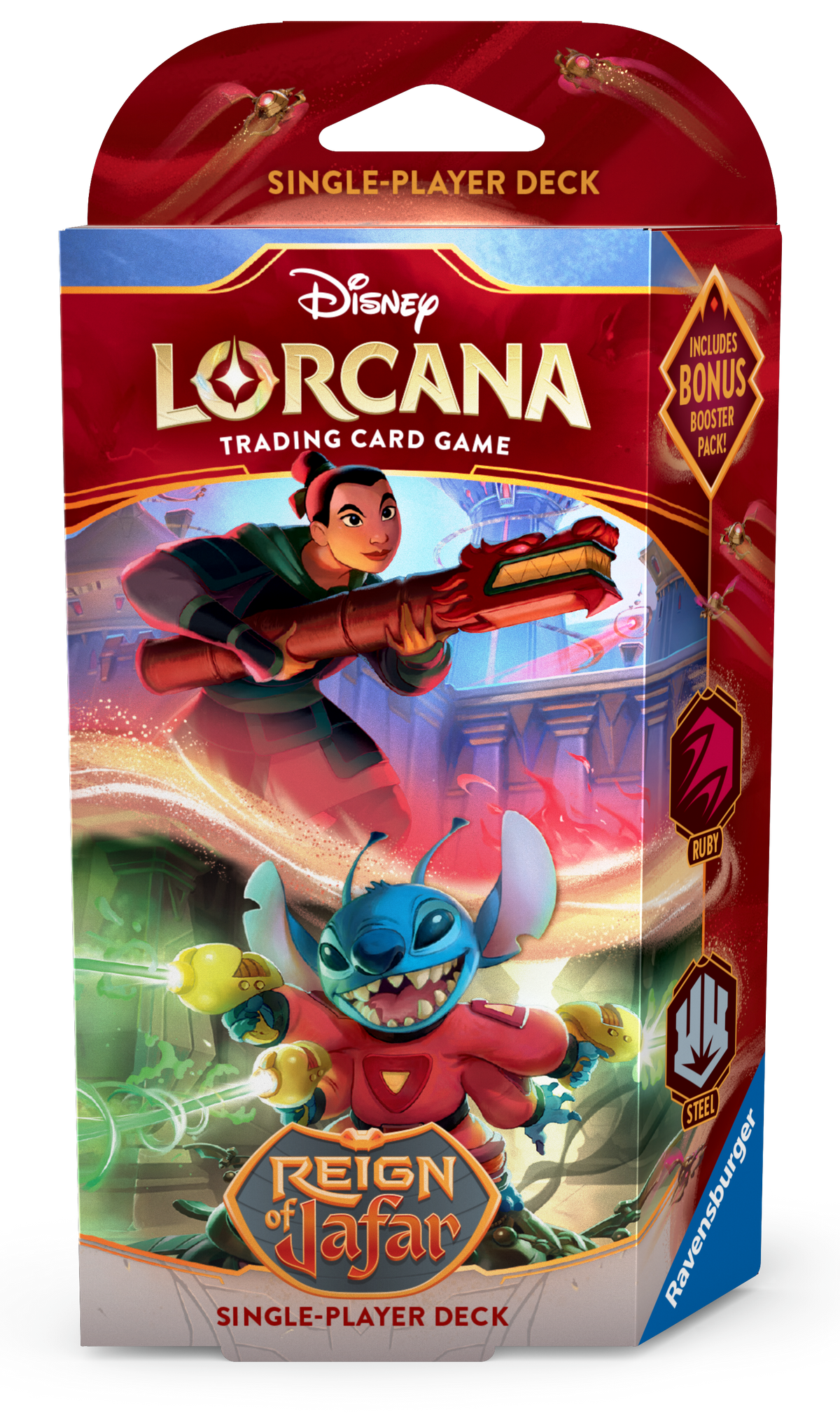 Disney Lorcana TCG: Reign of Jafar - Single-Player Deck (Mulan & Stitch)