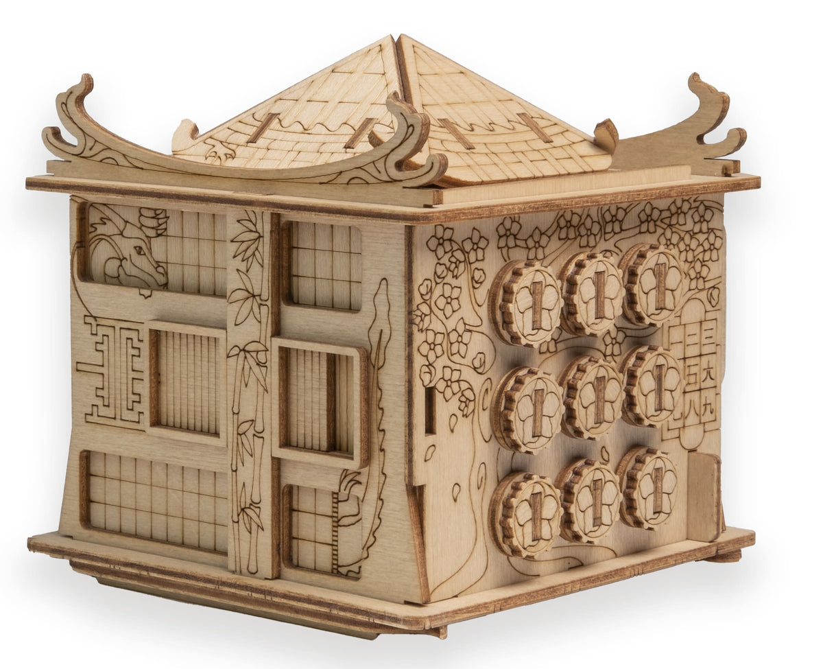 House of the Dragon - Escapeweldt Escape Room Puzzle Box