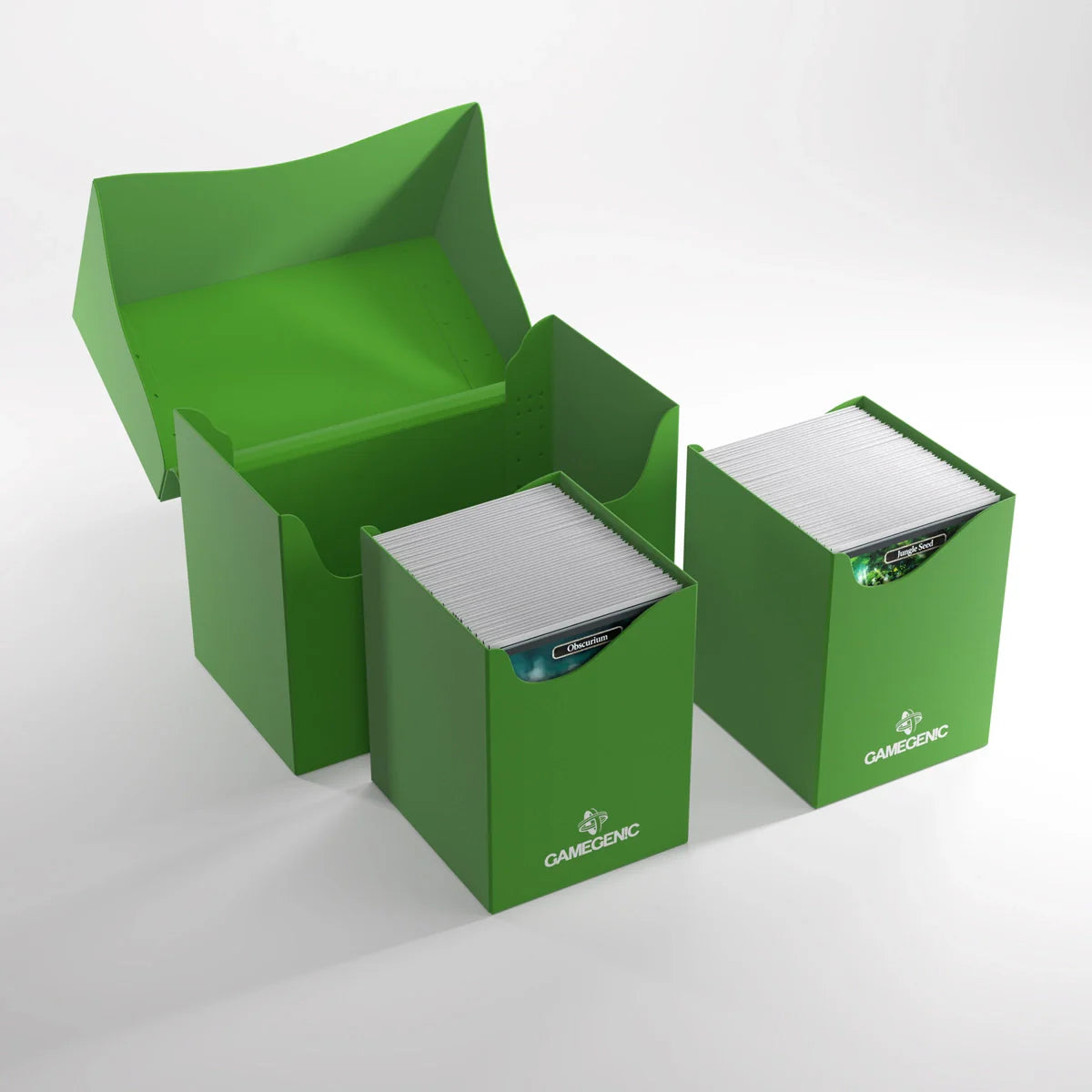 Gamegenic Double Deck Holder 200+ XL Deck Box - Green