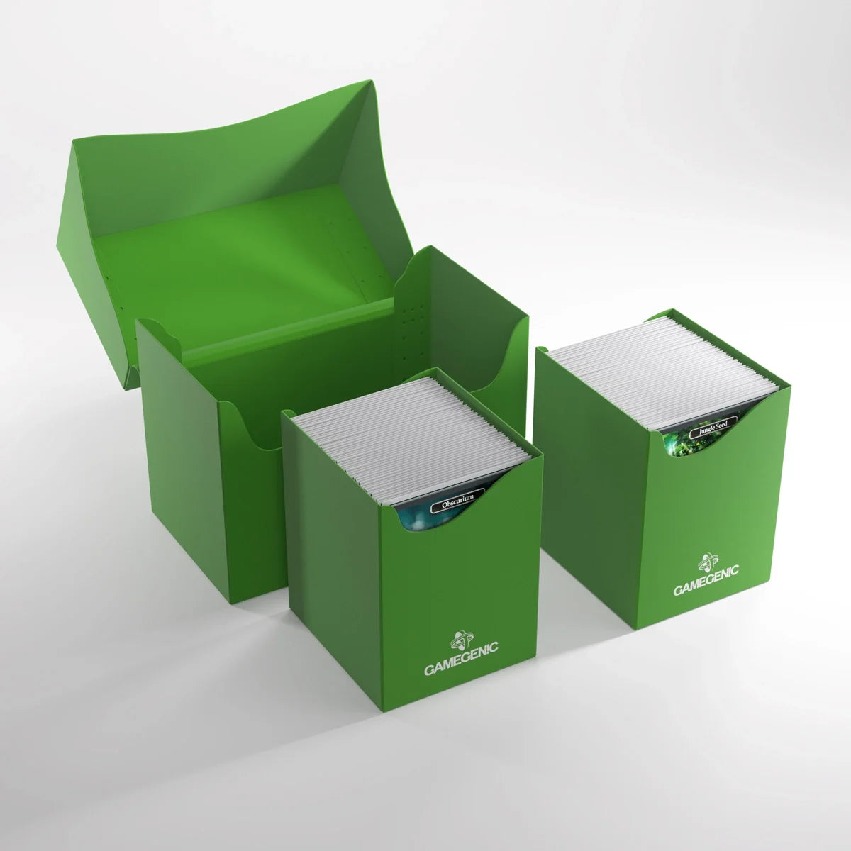 Gamegenic Double Deck Holder 200+ XL Deck Box - Green