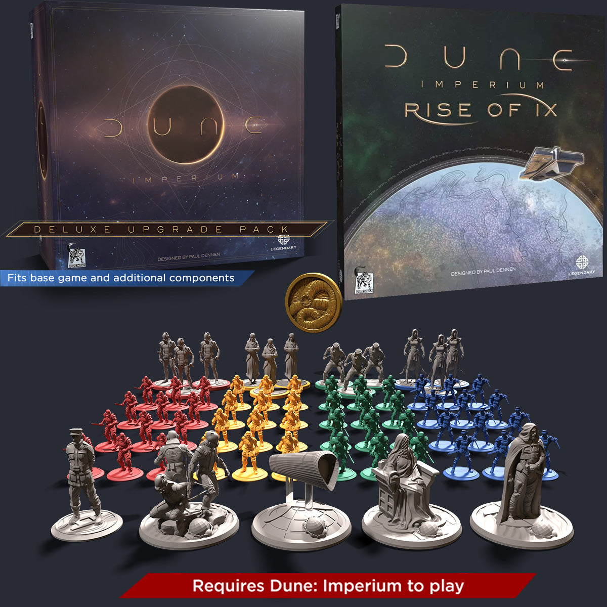 Dune: Imperium - Rise of Ix & Deluxe Upgrade Pack Bundle
