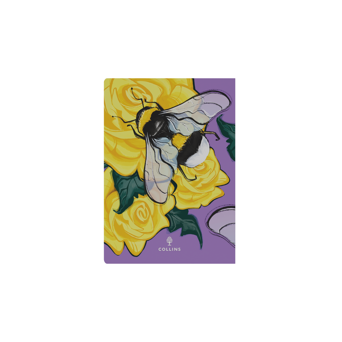 Collins 2027 Calendar Year Diary - The Roses A5 Week to View Bee
