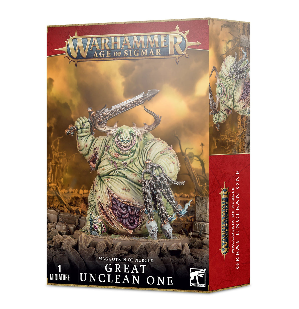 Daemons of Nurgle - Great Unclean One (Warhammer 40K / Age of Sigmar)