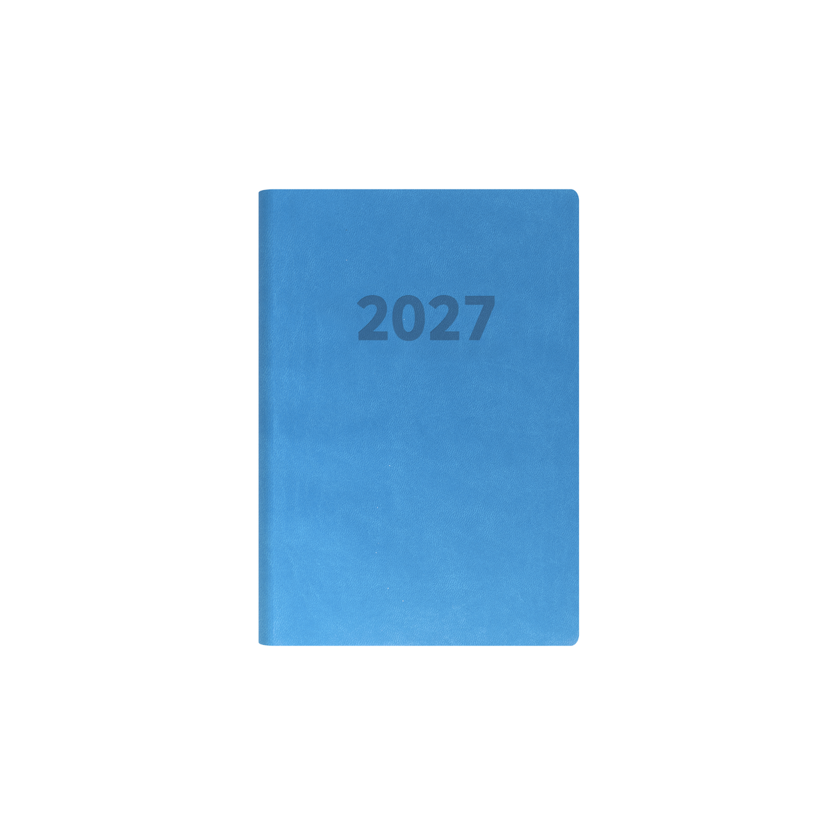 Collins 2027 Calendar Year Diary - Edge Rainbow ED151.U57-26 A5 DTP Blue