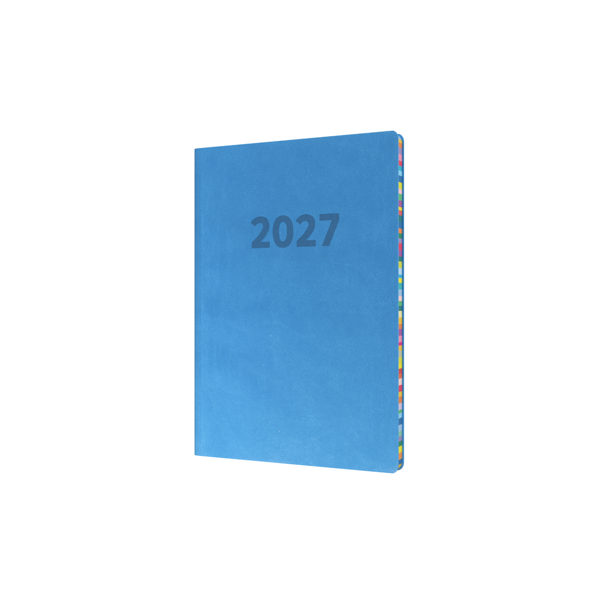 Collins 2027 Calendar Year Diary - Edge Rainbow ED153.U57 A5 WTV Blue