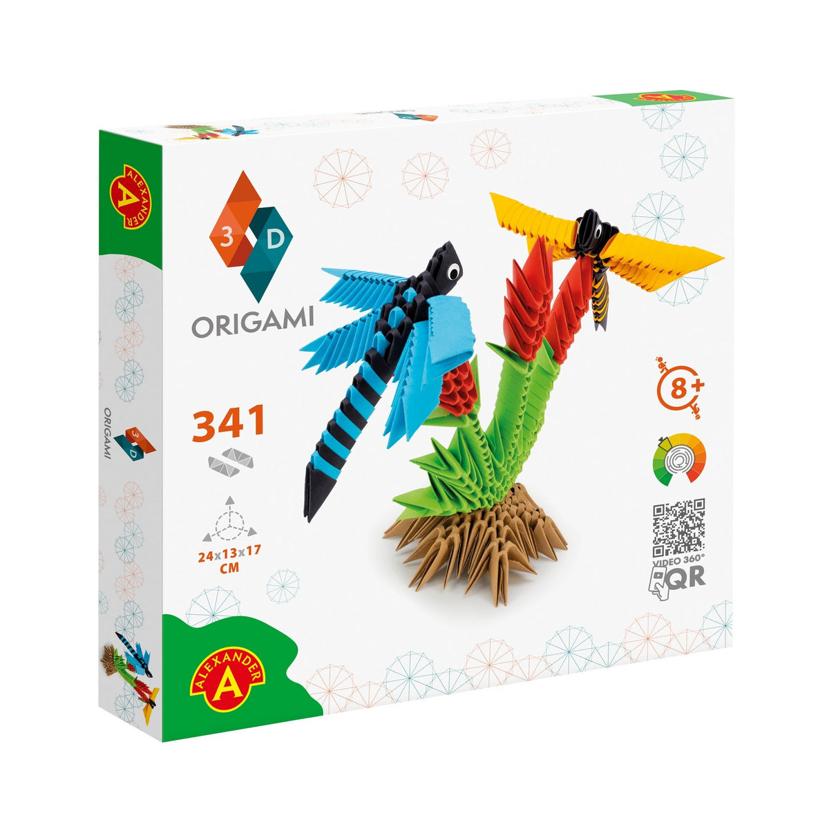Dragonflies (Origami 3D)