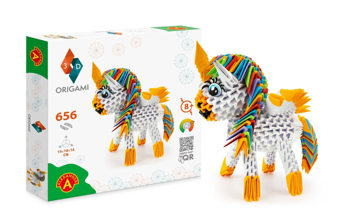 Unicorn (Origami 3D)