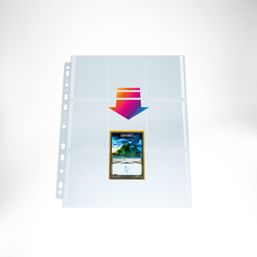 Gamegenic Pages - Ultrasonic - 9-Pocket Top-Loading (10 Pages)
