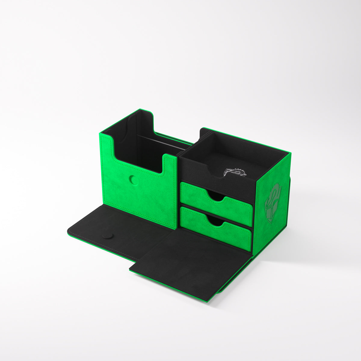 Gamegenic The Academic 133+ XL Premium Deck Box - Tolarian Edition - Green / Black