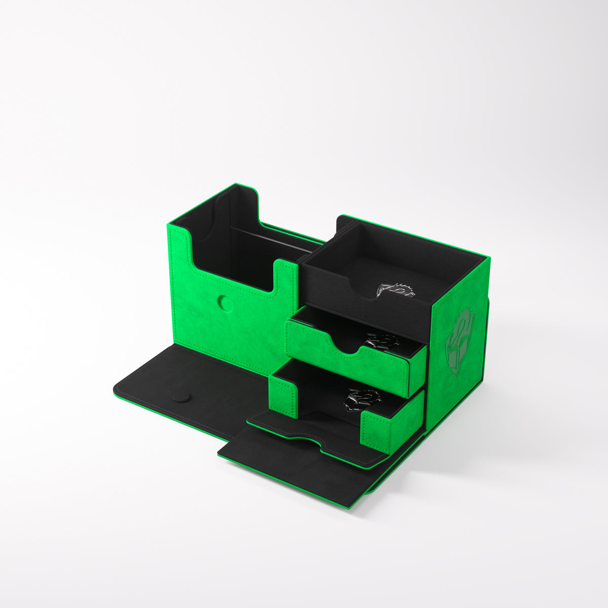 Gamegenic The Academic 133+ XL Premium Deck Box - Tolarian Edition - Green / Black
