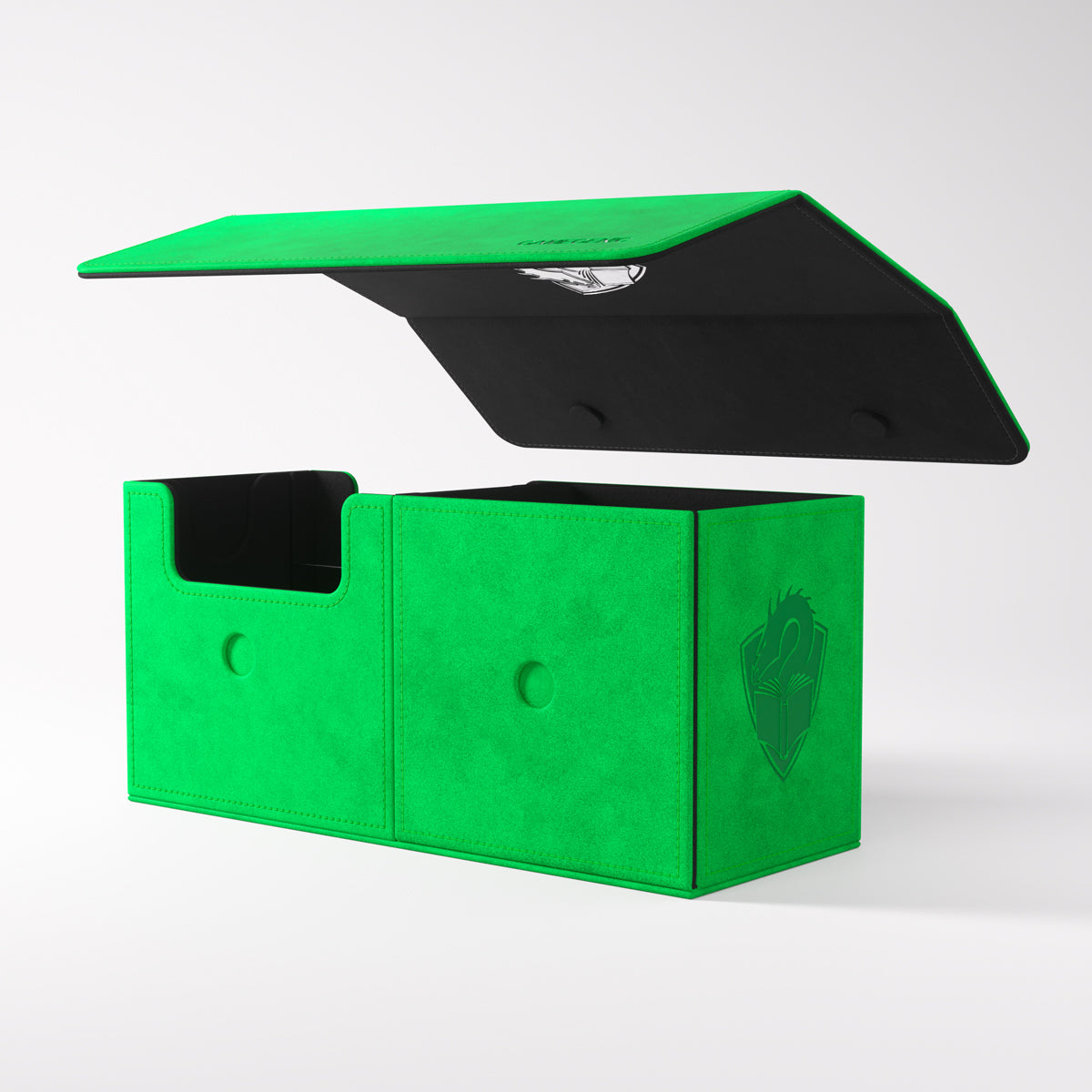 Gamegenic The Academic 133+ XL Premium Deck Box - Tolarian Edition - Green / Black