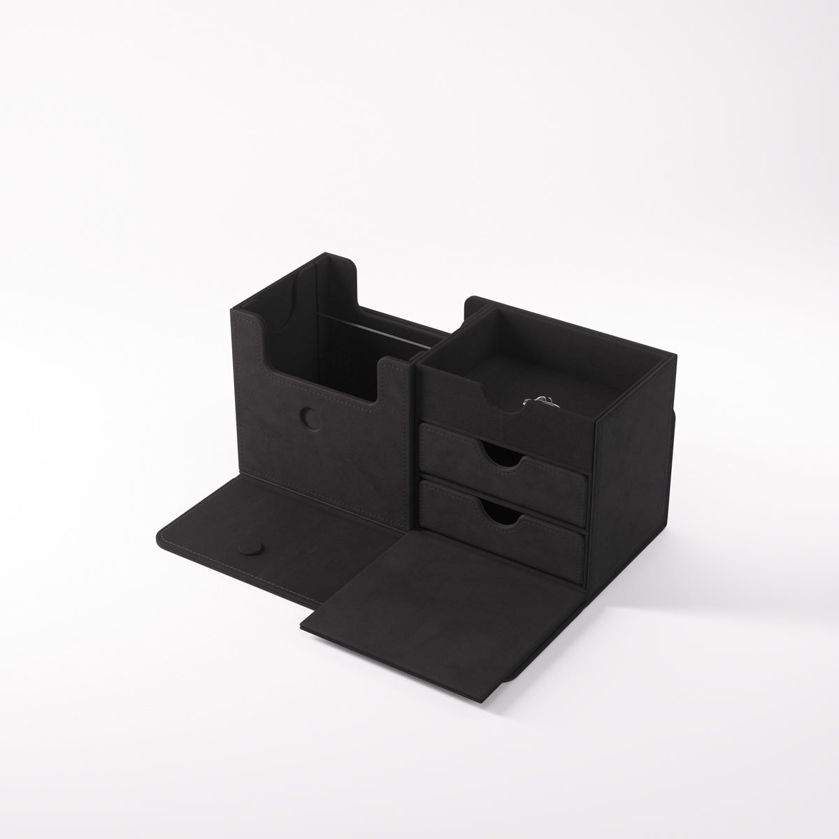 Gamegenic The Academic 133+ XL Premium Deck Box - Stealth Edition - Black