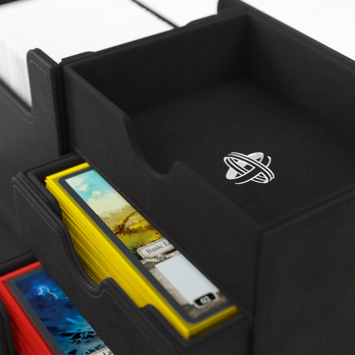 Gamegenic The Academic 133+ XL Premium Deck Box - Stealth Edition - Black