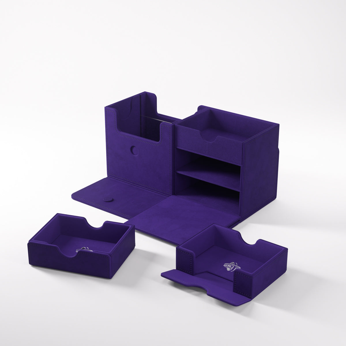 Gamegenic The Academic 133+ XL Premium Deck Box - Stealth Edition - Purple