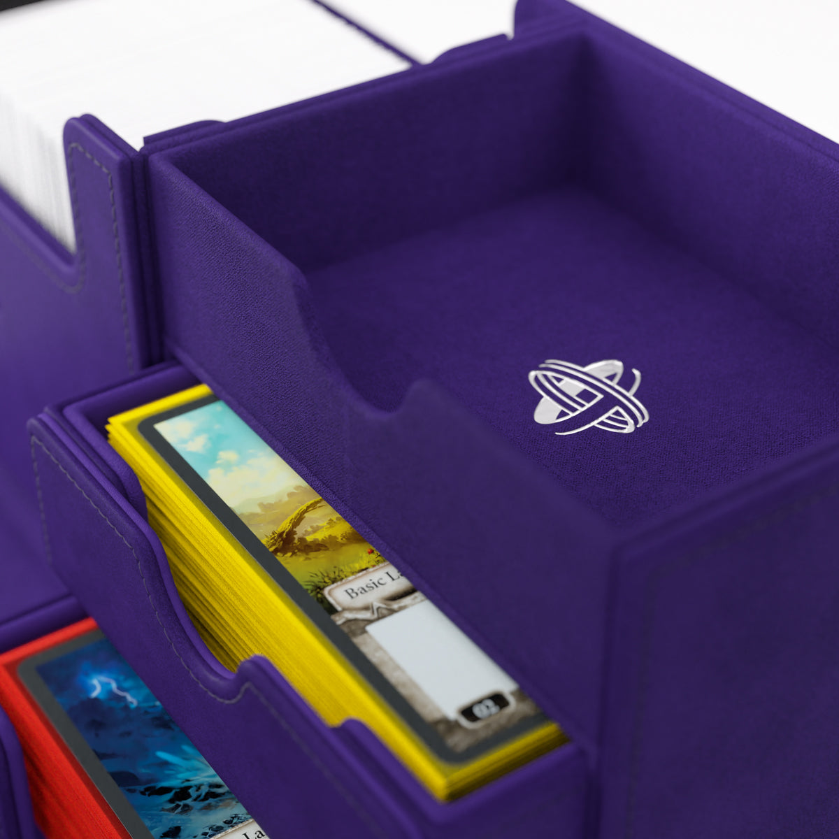 Gamegenic The Academic 133+ XL Premium Deck Box - Stealth Edition - Purple
