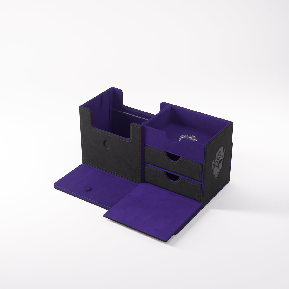 Gamegenic The Academic 133+ XL Premium Deck Box - Tolarian Edition - Black / Purple