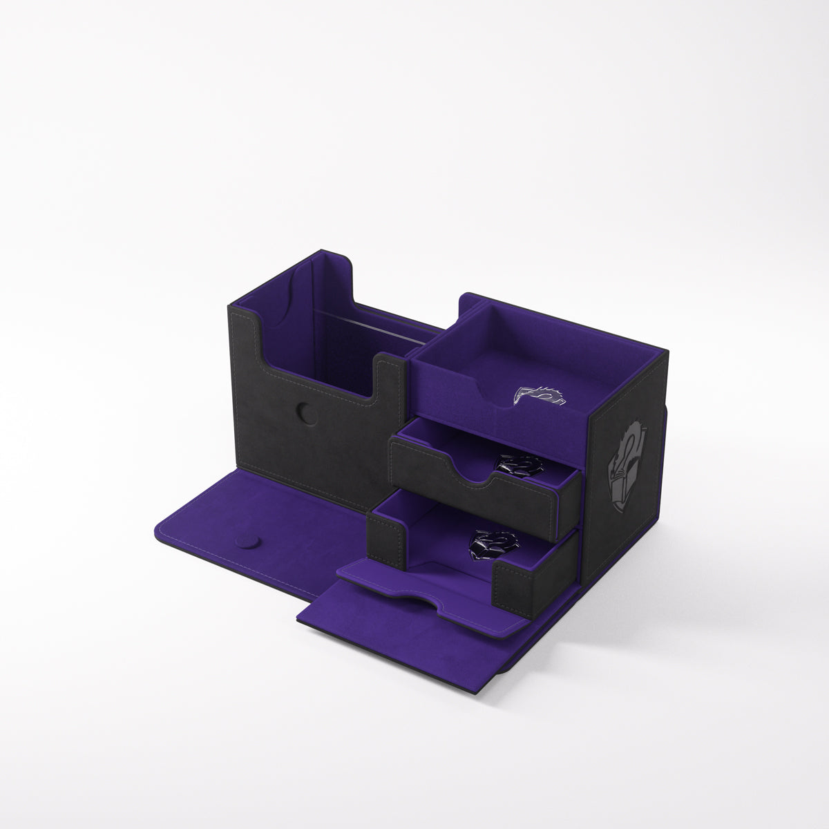 Gamegenic The Academic 133+ XL Premium Deck Box - Tolarian Edition - Black / Purple