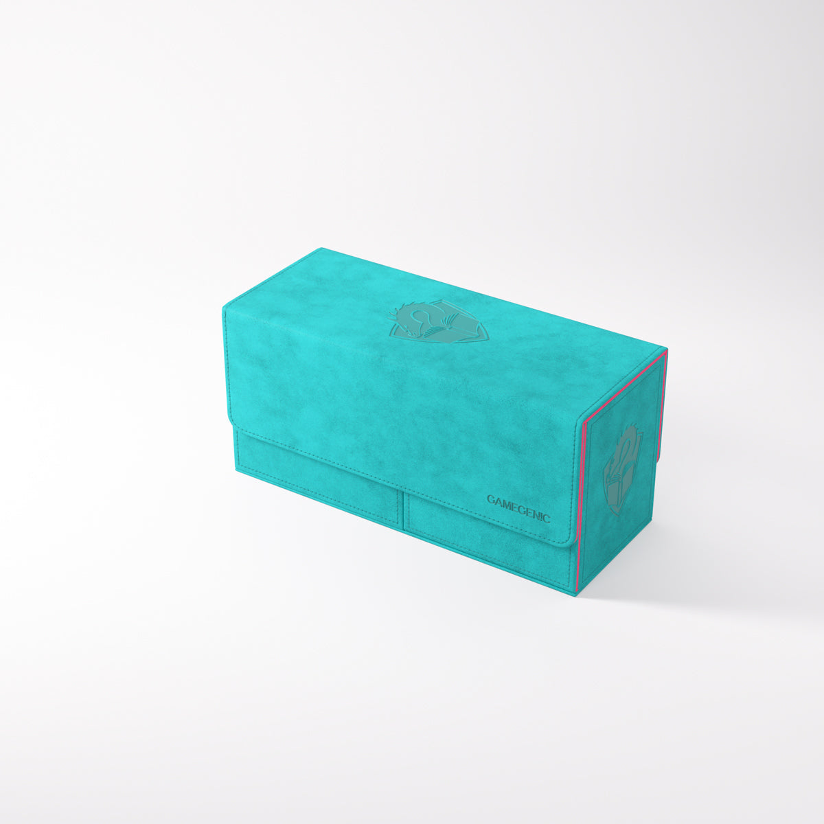 Gamegenic The Academic 133+ XL Premium Deck Box - Tolarian Edition - Teal / Pink