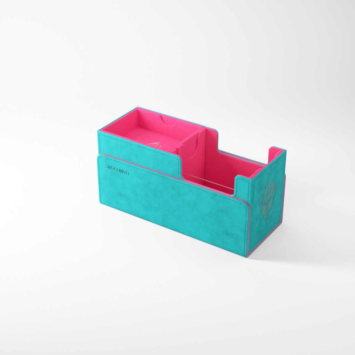Gamegenic The Academic 133+ XL Premium Deck Box - Tolarian Edition - Teal / Pink