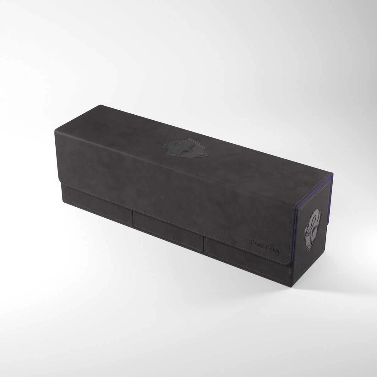 Gamegenic The Academic 266+ XL Premium Deck Box - Black / Purple