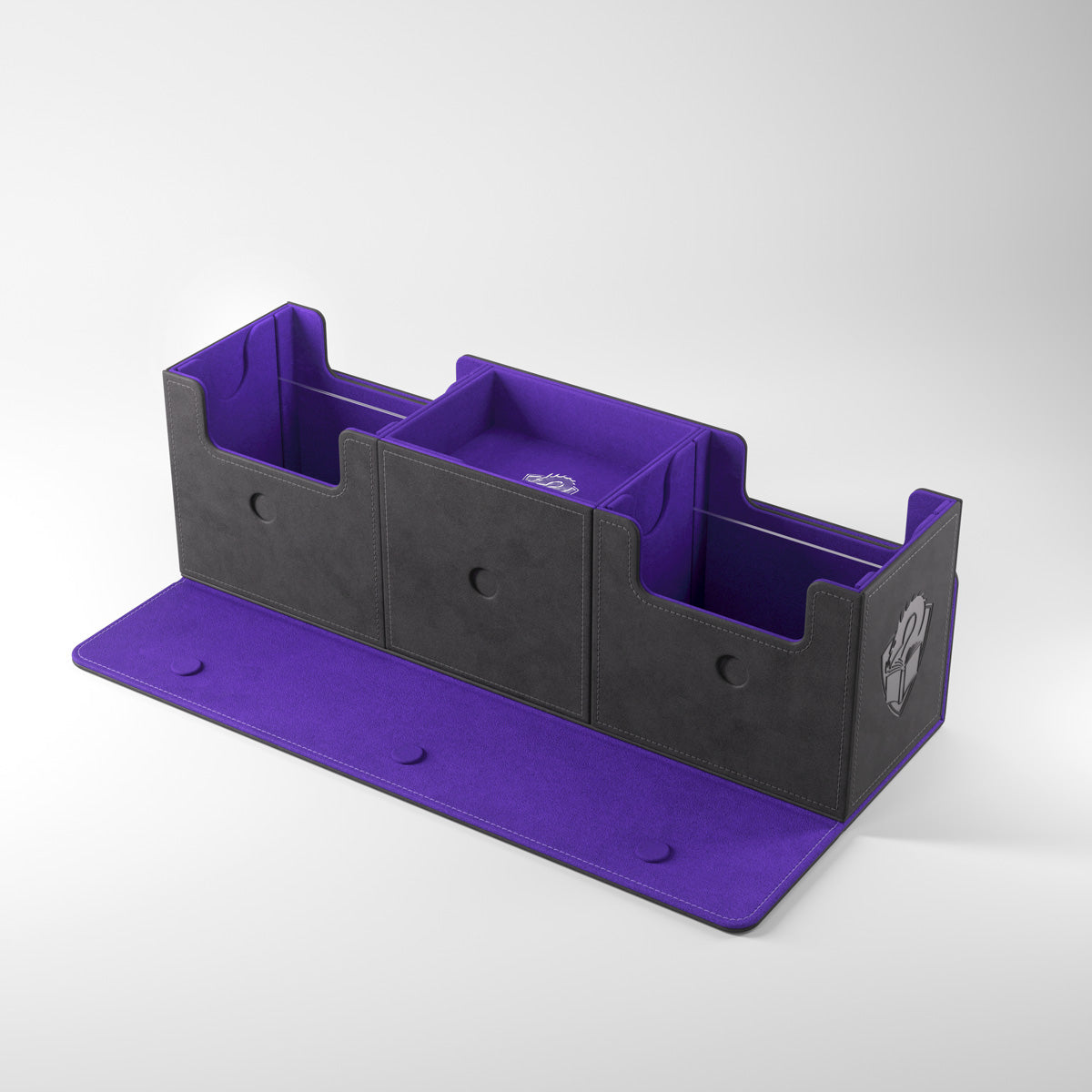 Gamegenic The Academic 266+ XL Premium Deck Box - Black / Purple