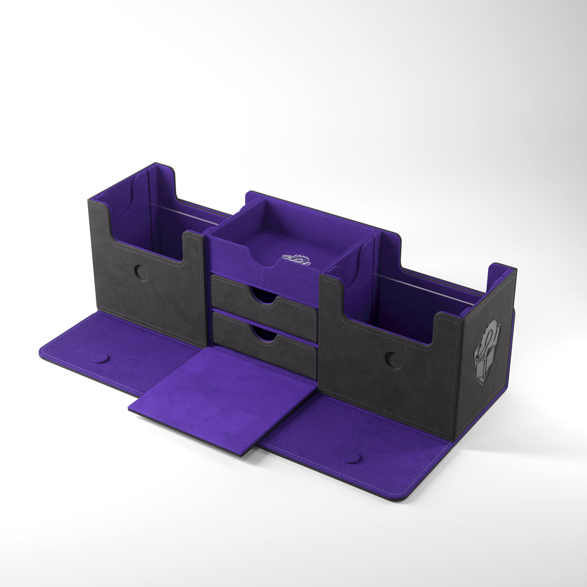 Gamegenic The Academic 266+ XL Premium Deck Box - Black / Purple