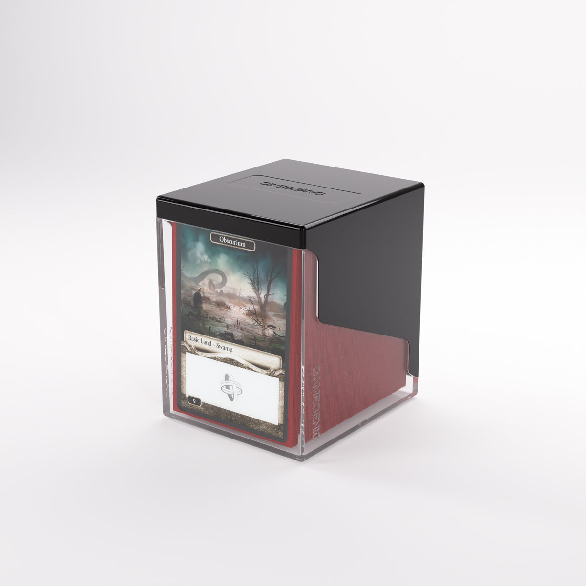 Gamegenic Bastion 100+ XL Advanced Deck Box - Black / Clear