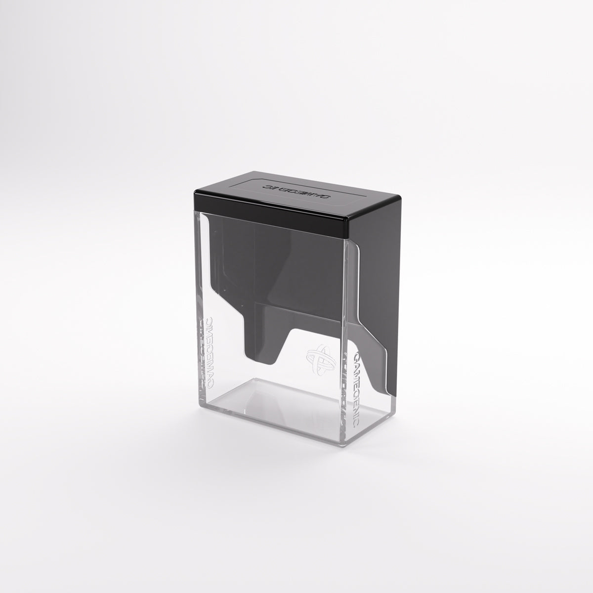 Gamegenic Bastion 50+ Advanced Deck Box - Black / Clear