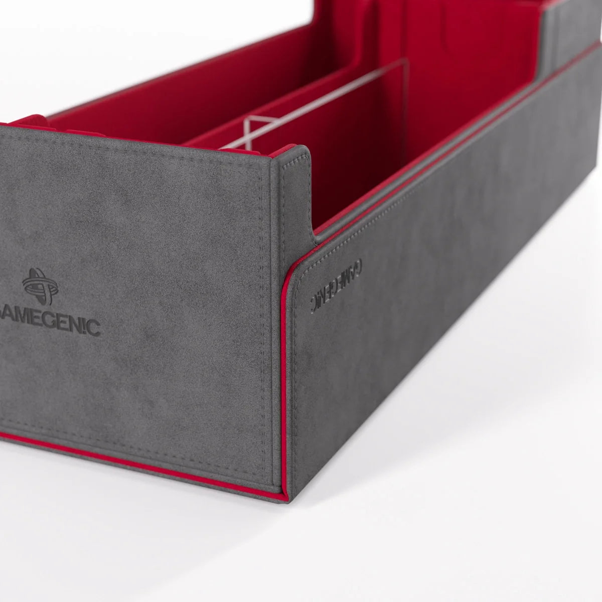 Gamegenic Cards Lair PRO 1000+ Convertible Premium Gaming Box - Grey/Red