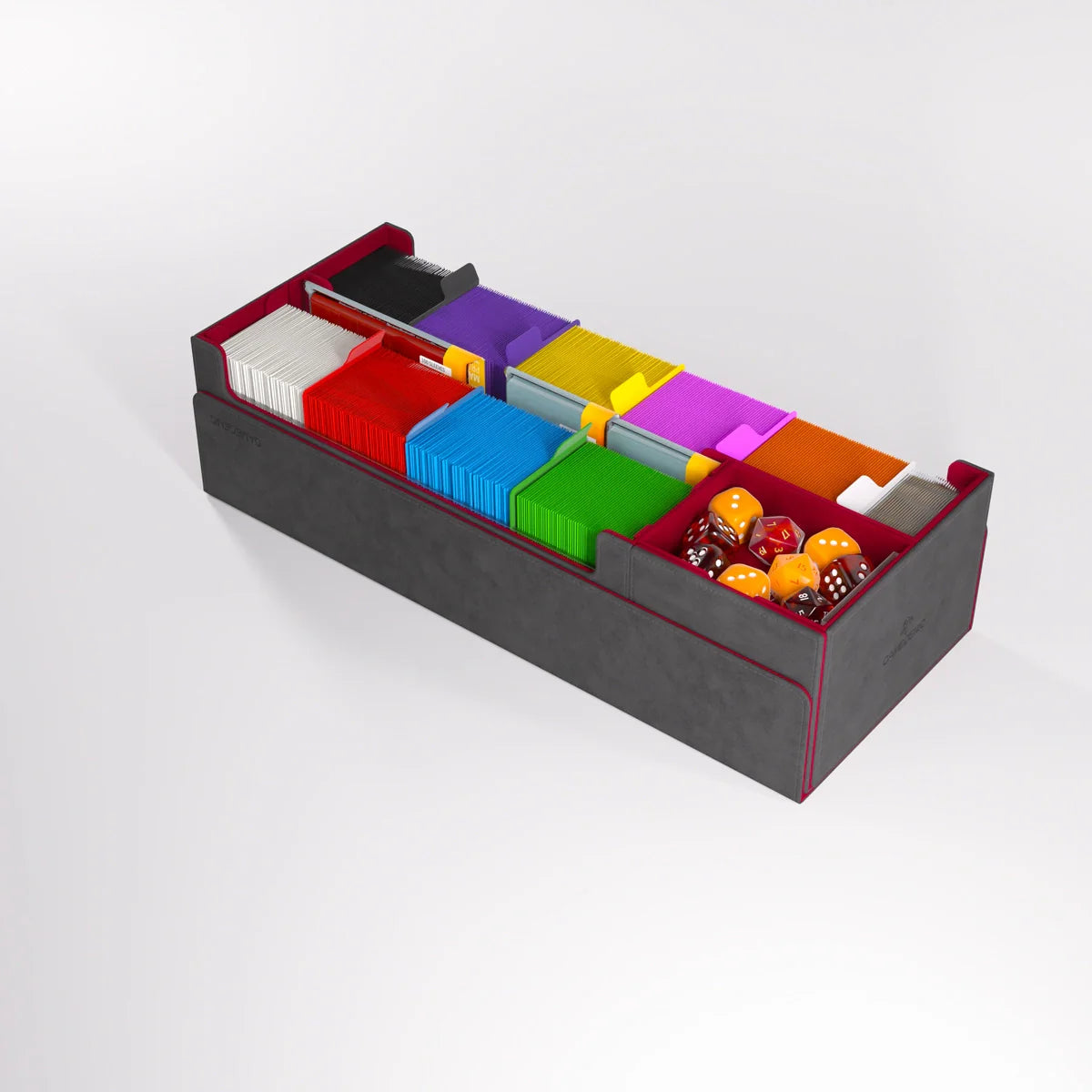 Gamegenic Cards Lair PRO 1000+ Convertible Premium Gaming Box - Grey/Red