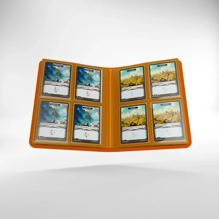 Gamegenic Casual Album - Orange - 8-Pocket Standard-Size