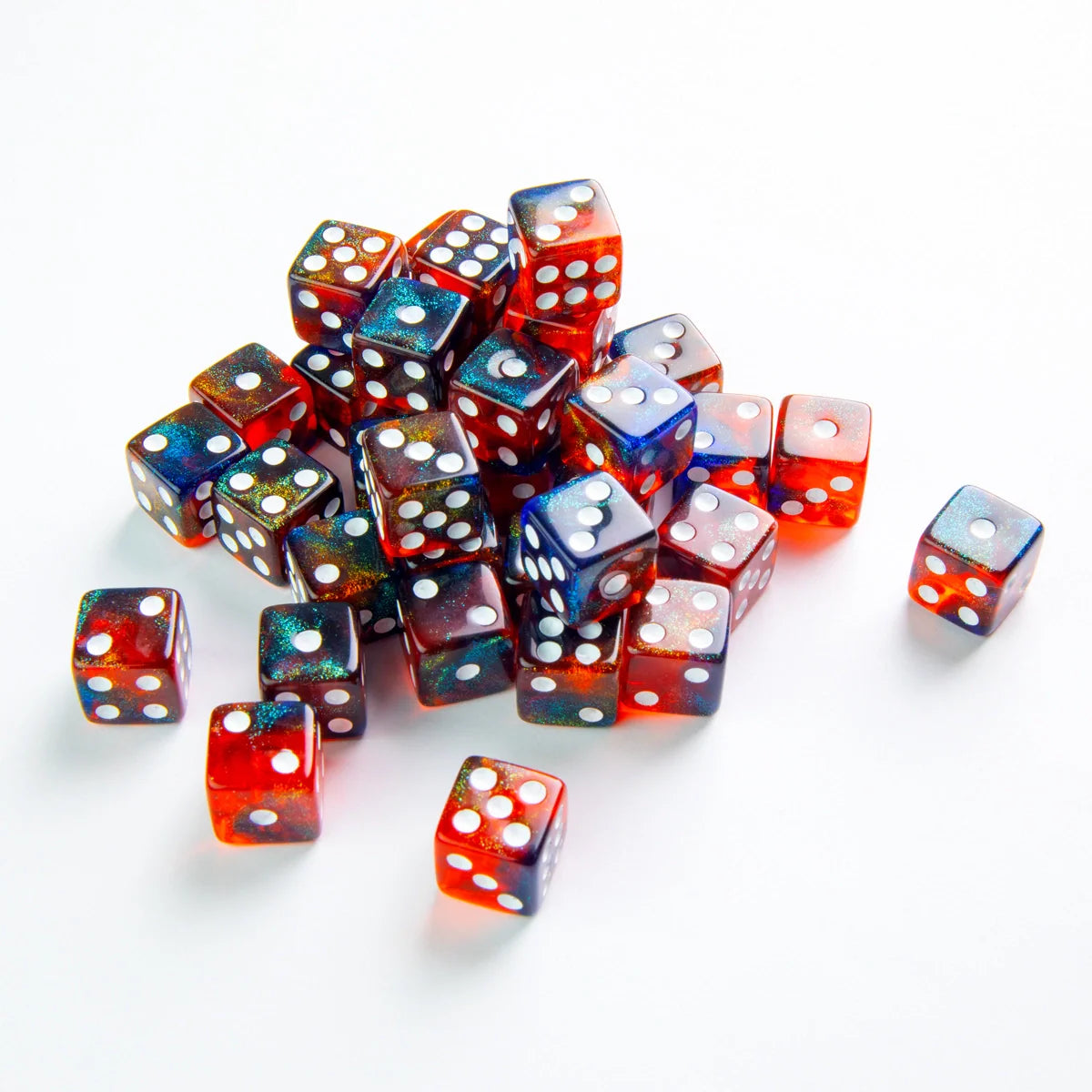 Gamegenic D6 Dice Set - Galaxy Series - Mars (36x 12mm D6)