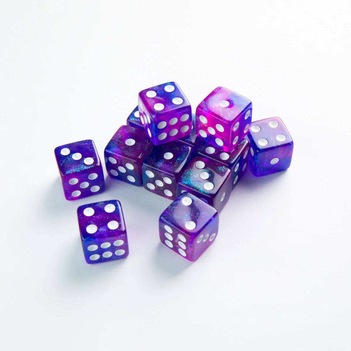 Gamegenic D6 Dice Set - Galaxy Series - Nebula (12x 16mm D6)