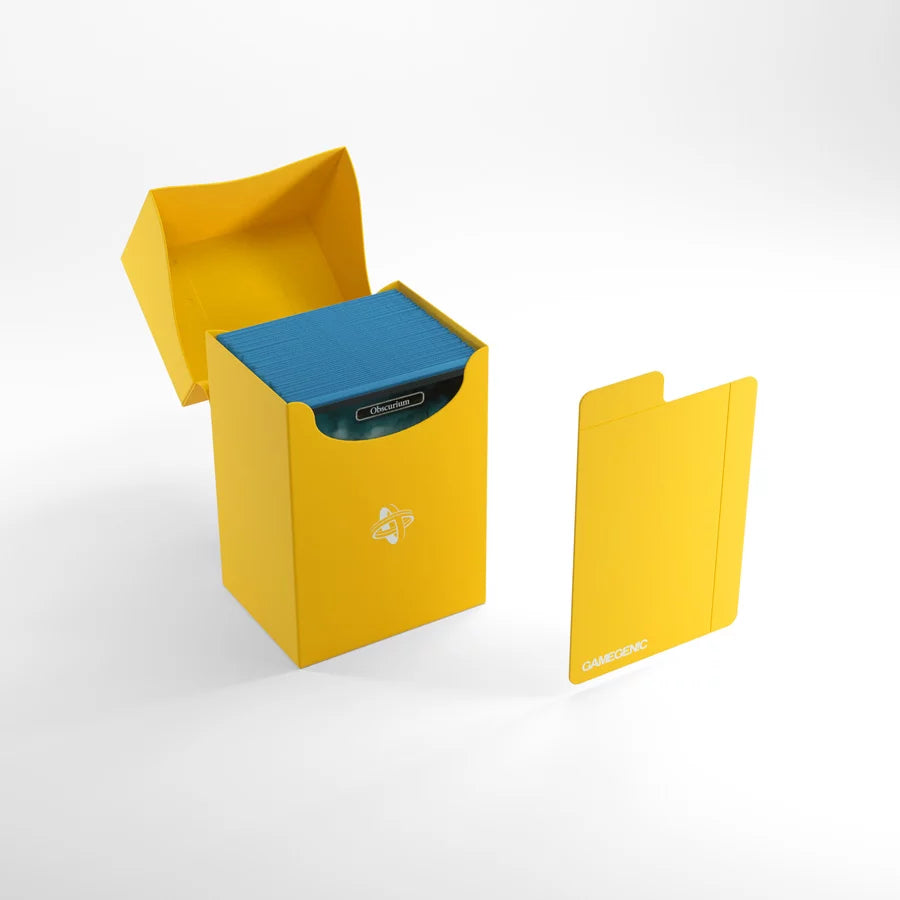 Gamegenic Deck Holder 80+ Deck Box - Yellow