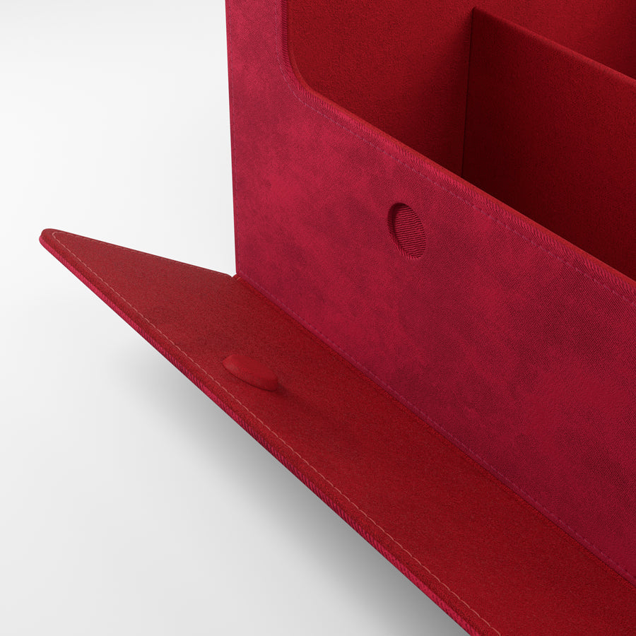 Gamegenic Dungeon 1100+ Convertible Premium Deck Box - Red