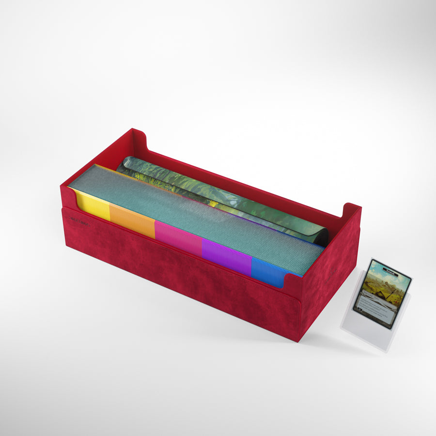 Gamegenic Dungeon 1100+ Convertible Premium Deck Box - Red