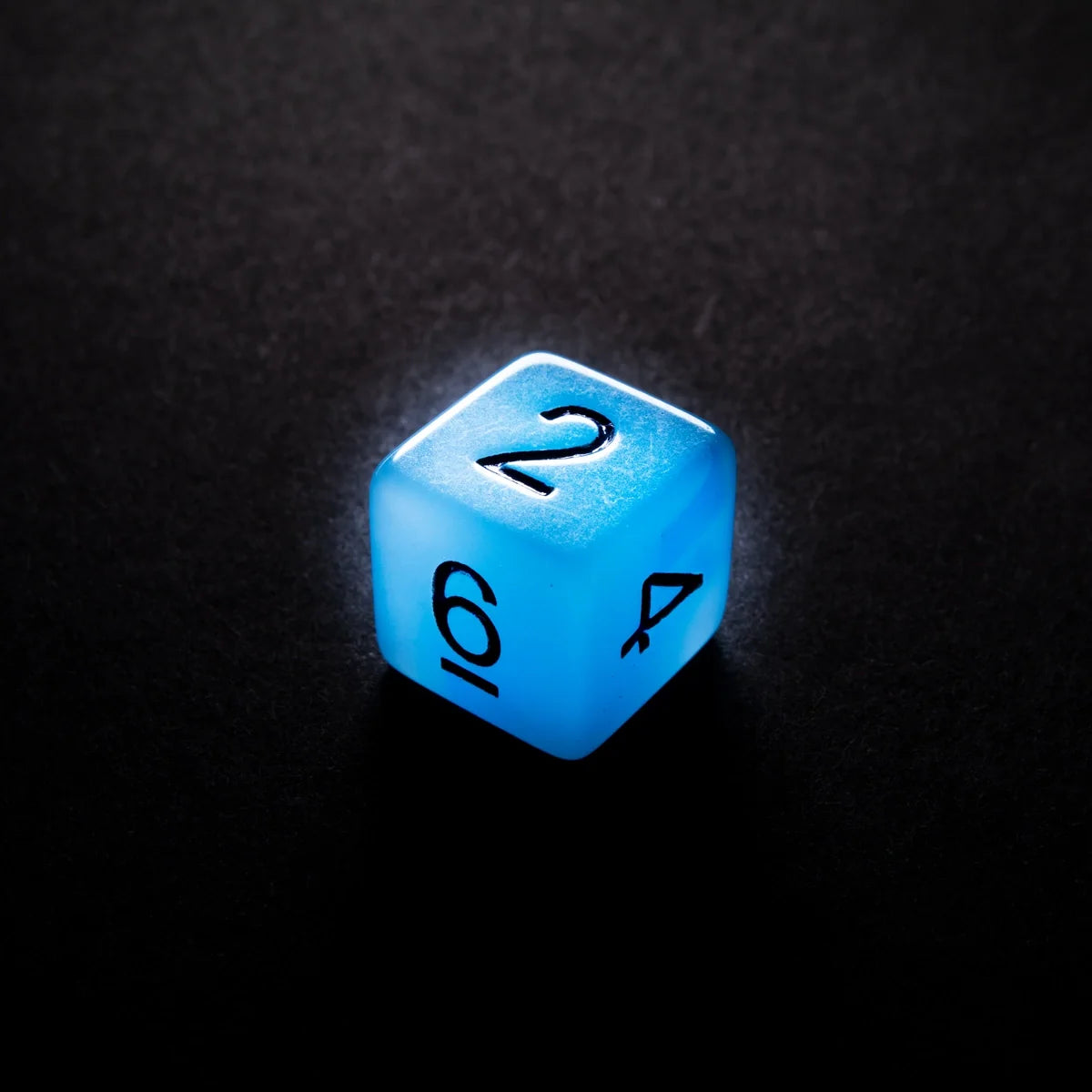 Gamegenic RPG Dice Set - Glow Series - Icy Crumbs