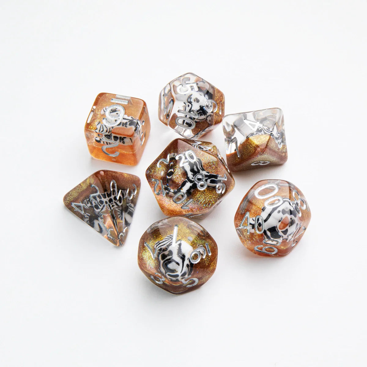 Gamegenic RPG Dice Set - Embraced Series - Death Valley