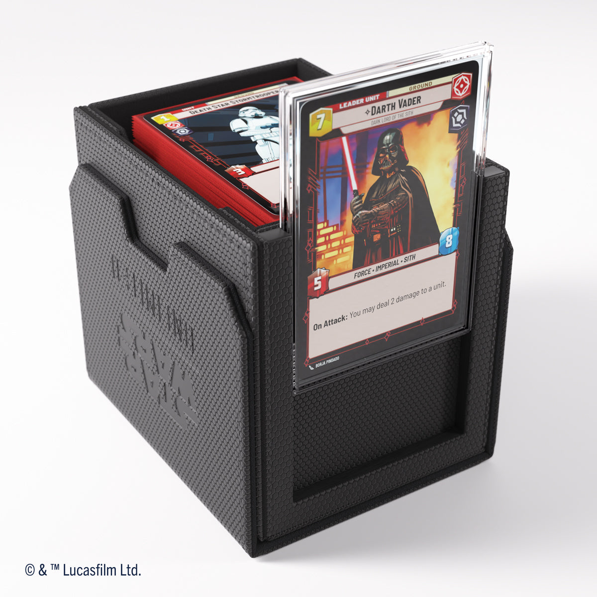 Gamegenic Star Wars: Unlimited Deck Pod Premium Deck Box - Black