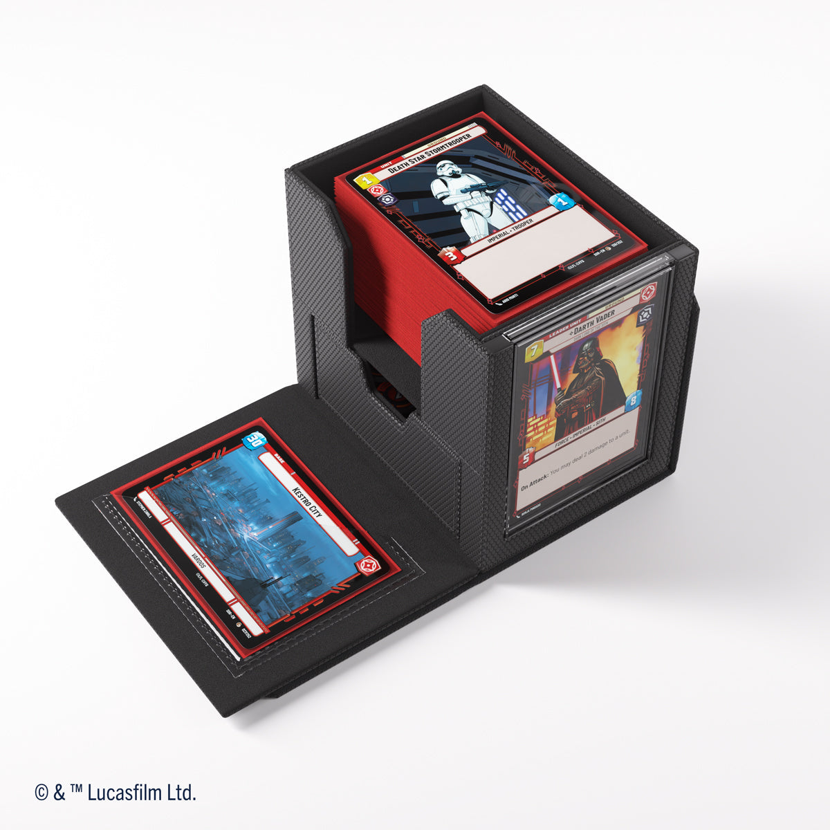 Gamegenic Star Wars: Unlimited Deck Pod Premium Deck Box - Black