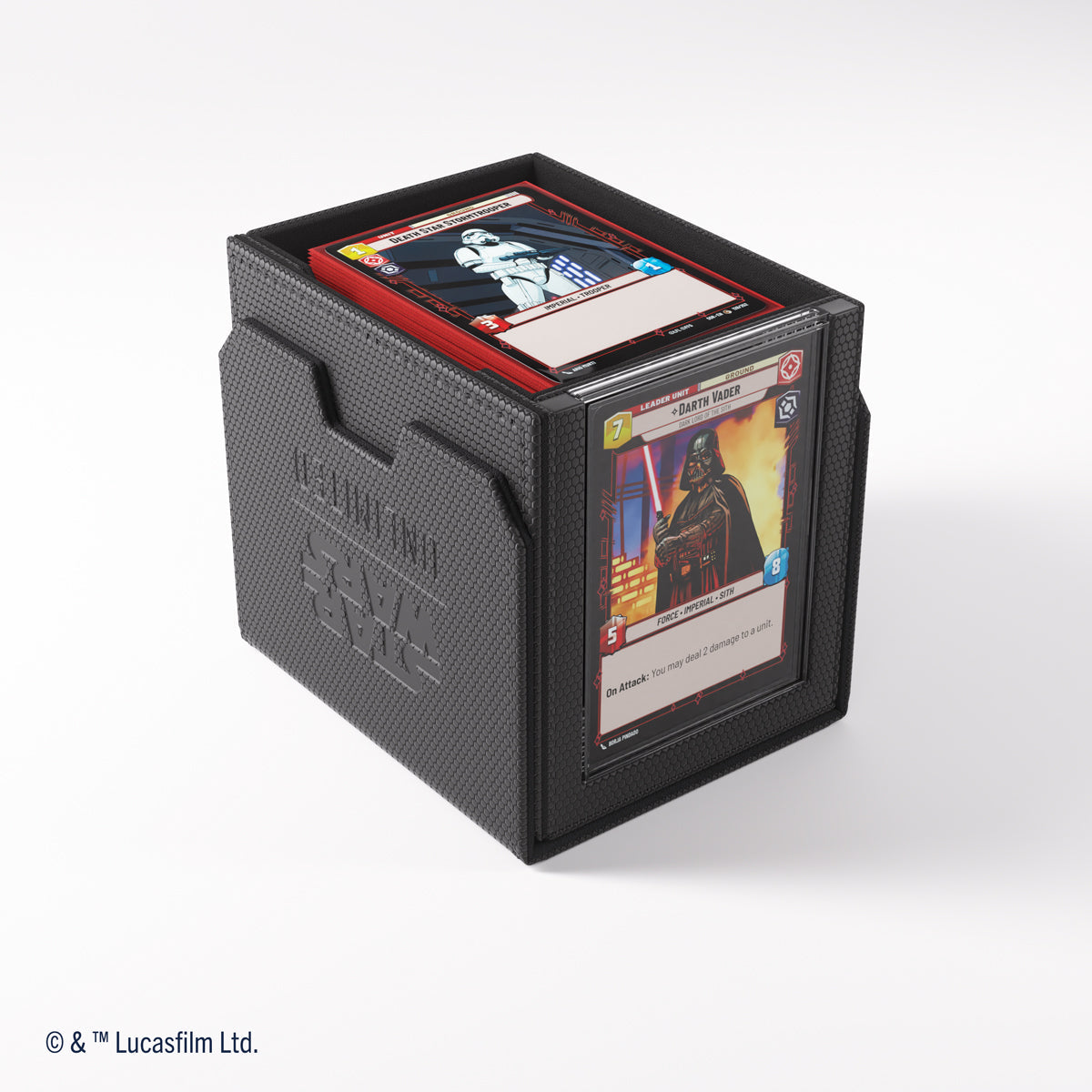 Gamegenic Star Wars: Unlimited Deck Pod Premium Deck Box - Black