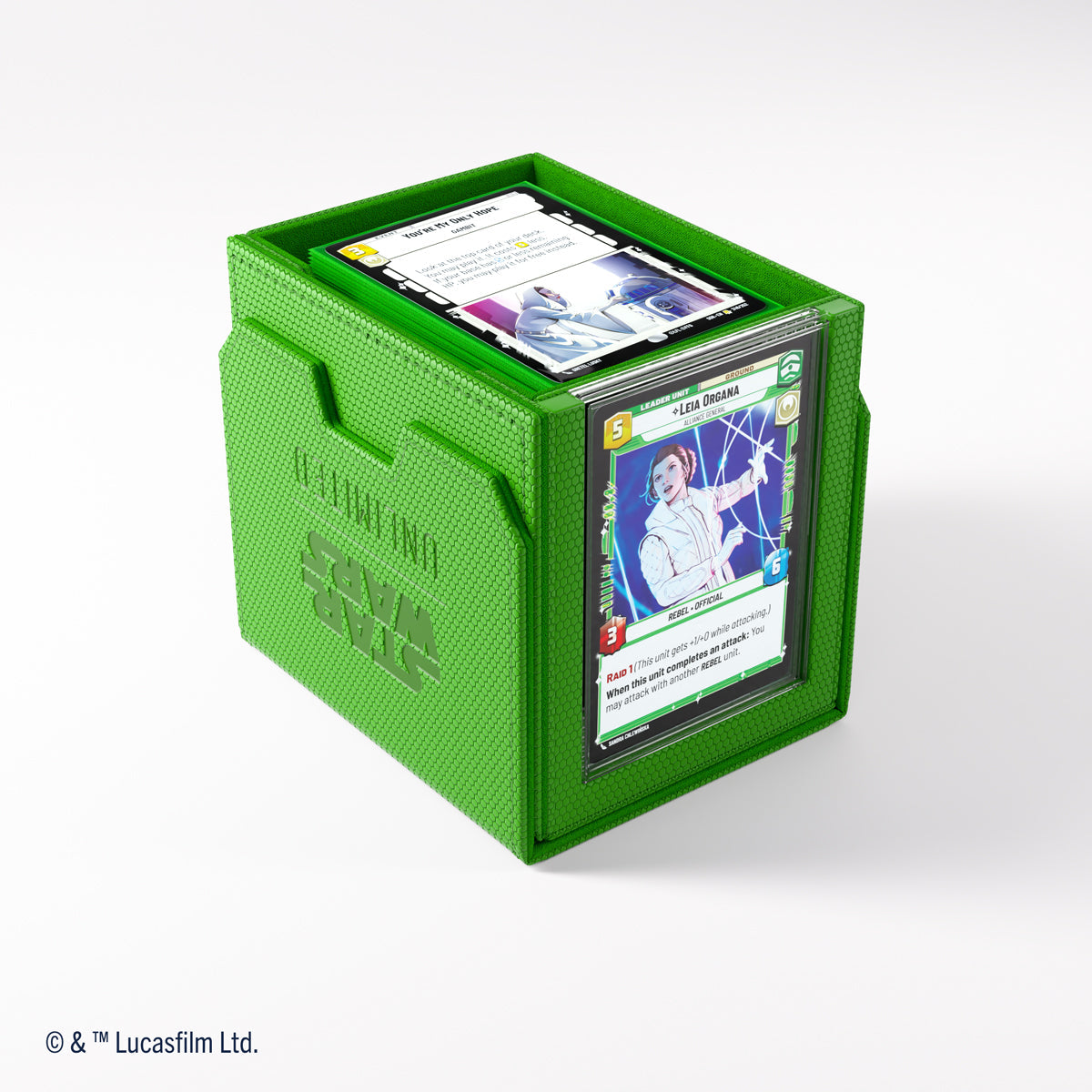 Gamegenic Star Wars: Unlimited Deck Pod Premium Deck Box - Green