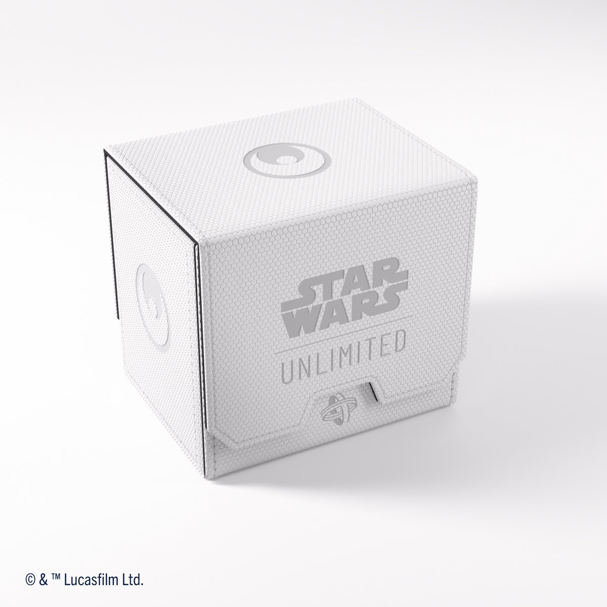 Gamegenic Star Wars: Unlimited Deck Pod Premium Deck Box - White / Black