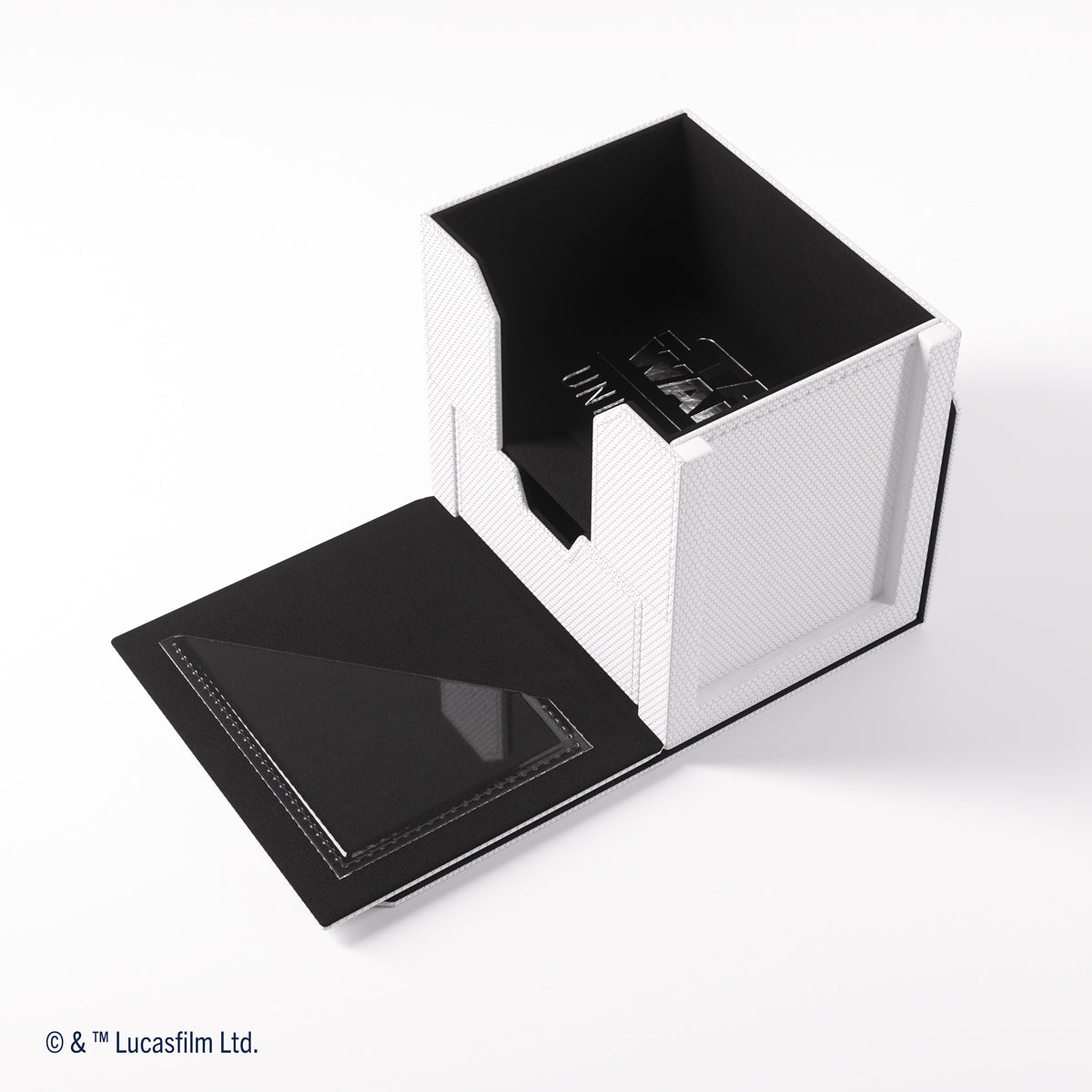Gamegenic Star Wars: Unlimited Deck Pod Premium Deck Box - White / Black