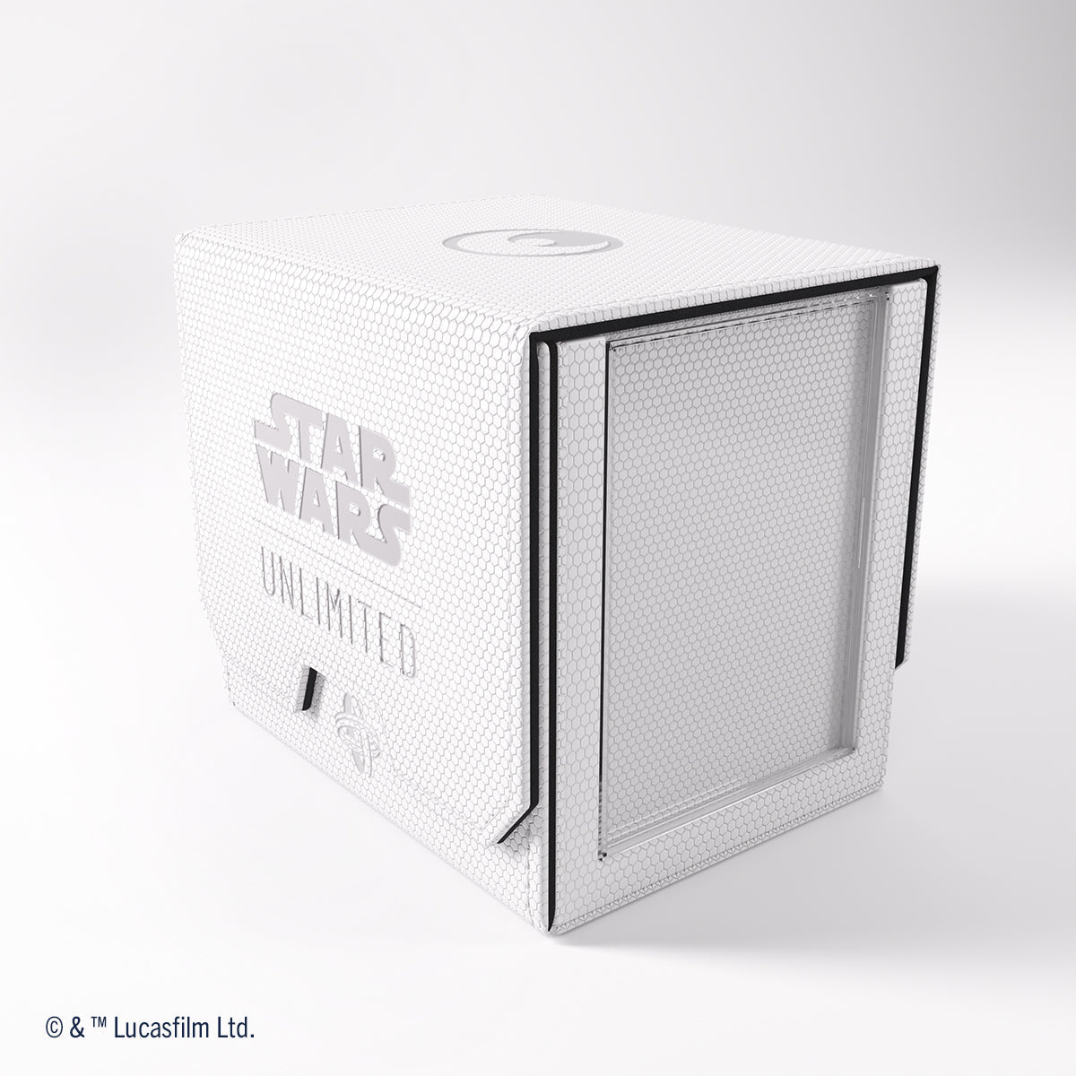 Gamegenic Star Wars: Unlimited Deck Pod Premium Deck Box - White / Black