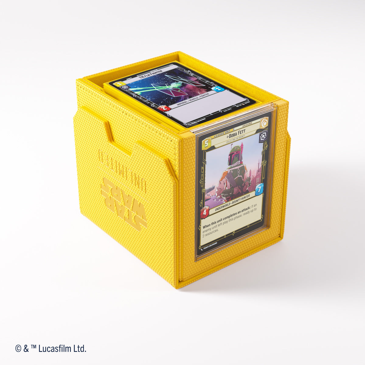 Gamegenic Star Wars: Unlimited Deck Pod Premium Deck Box - Yellow