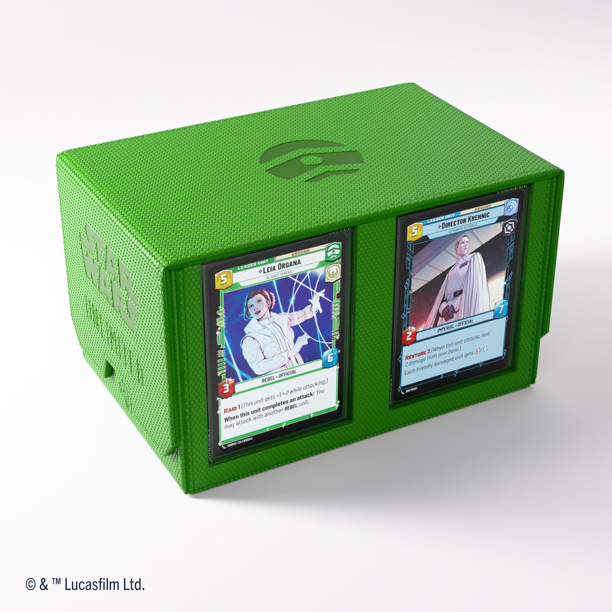 Gamegenic Star Wars: Unlimited Double Deck Pod Premium Deck Box - Green